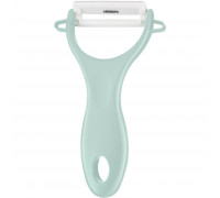 Овочечистка керамічна Ardesto Fresh, кераміка, пластик, зелений світлий