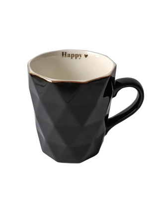 Кружка 330 мл Vittora Крижана чорна