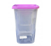 Контейнер квадратний «Прайм» кольоровий 0,4л 11.4*17.7 см