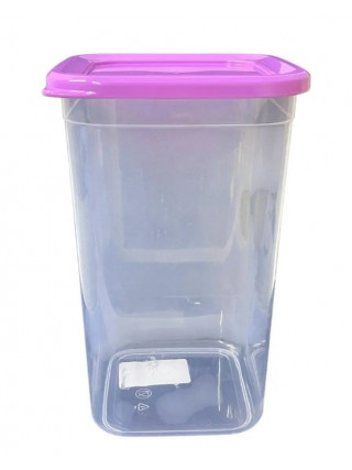 Контейнер квадратний «Прайм» кольоровий 0,4л 11.4*17.7 см